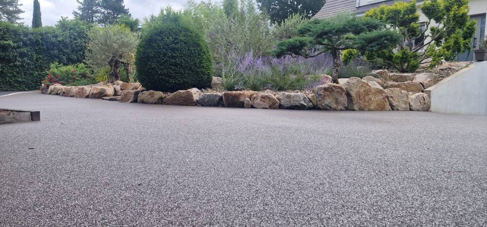 Aménagent de cour a Savigneux