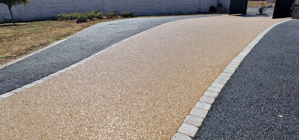 Aménagement de Cour à Feurs..